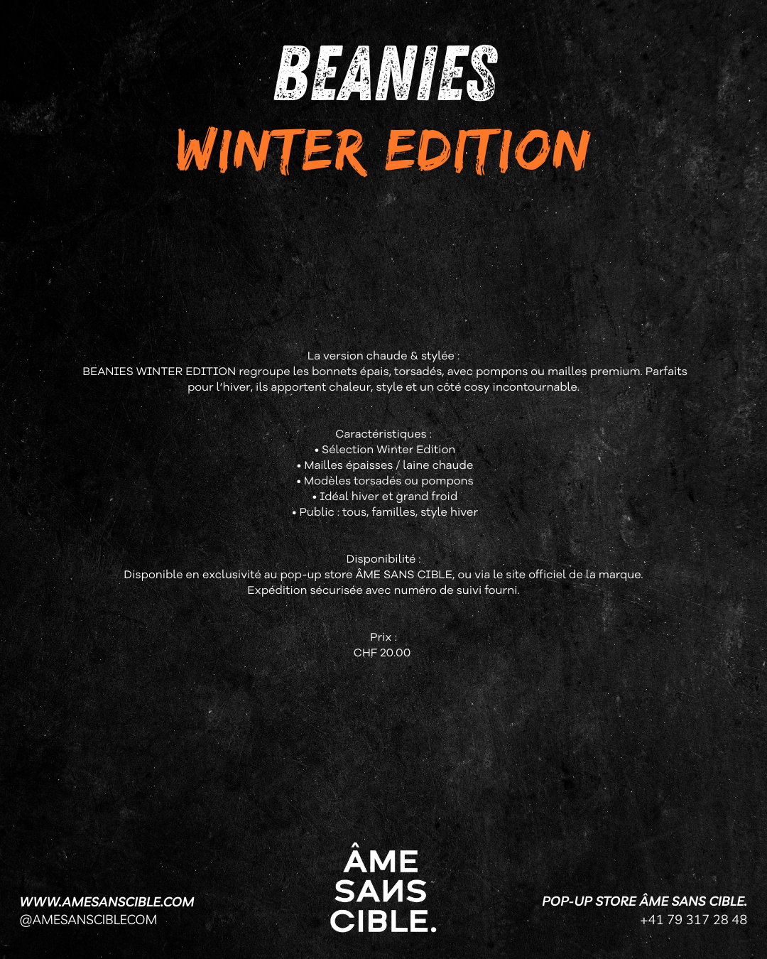 BEANIES WINTER EDITION.