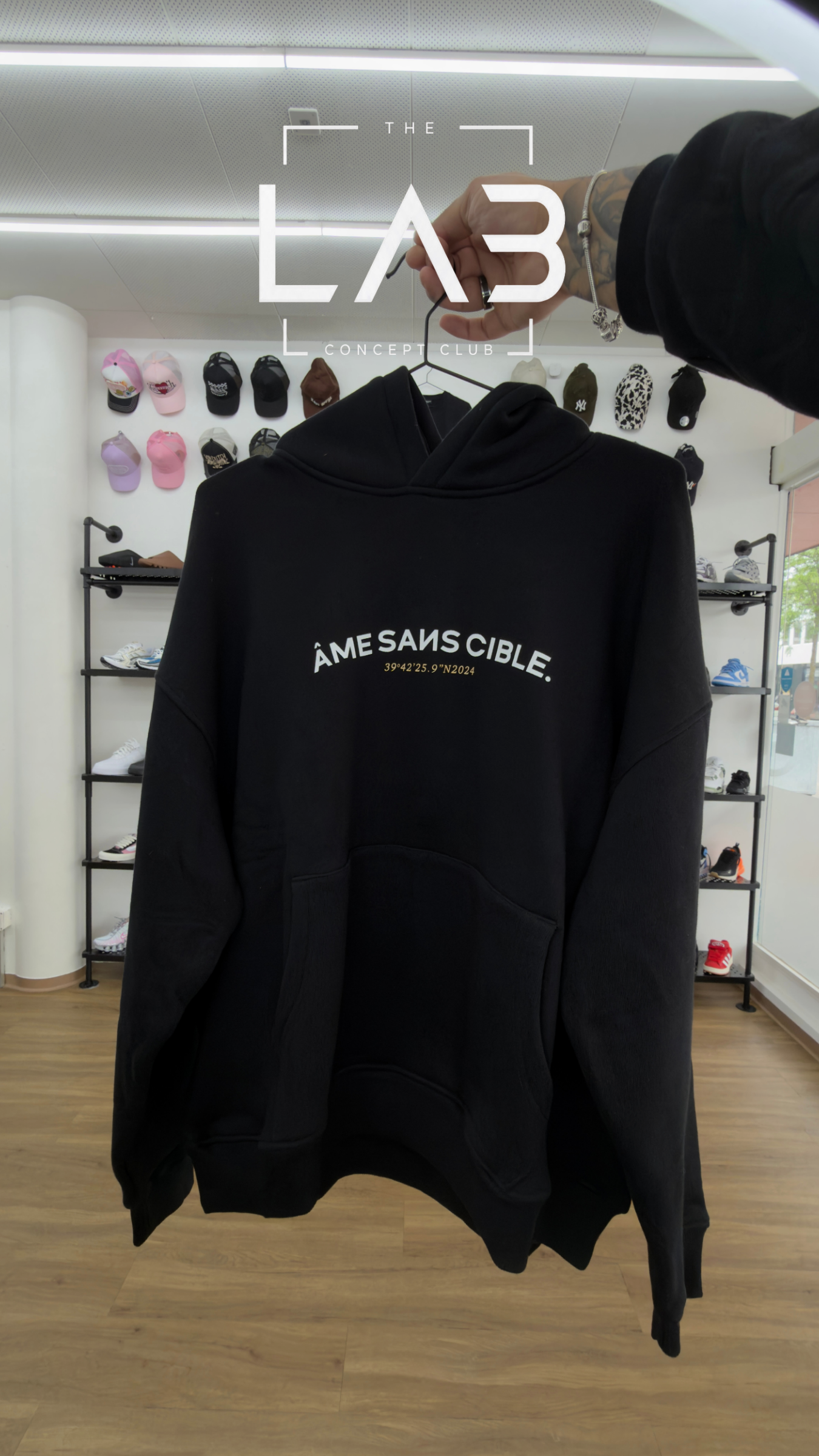 Hoodie BOUQUET COLLECTION ÂME SANS CIBLE