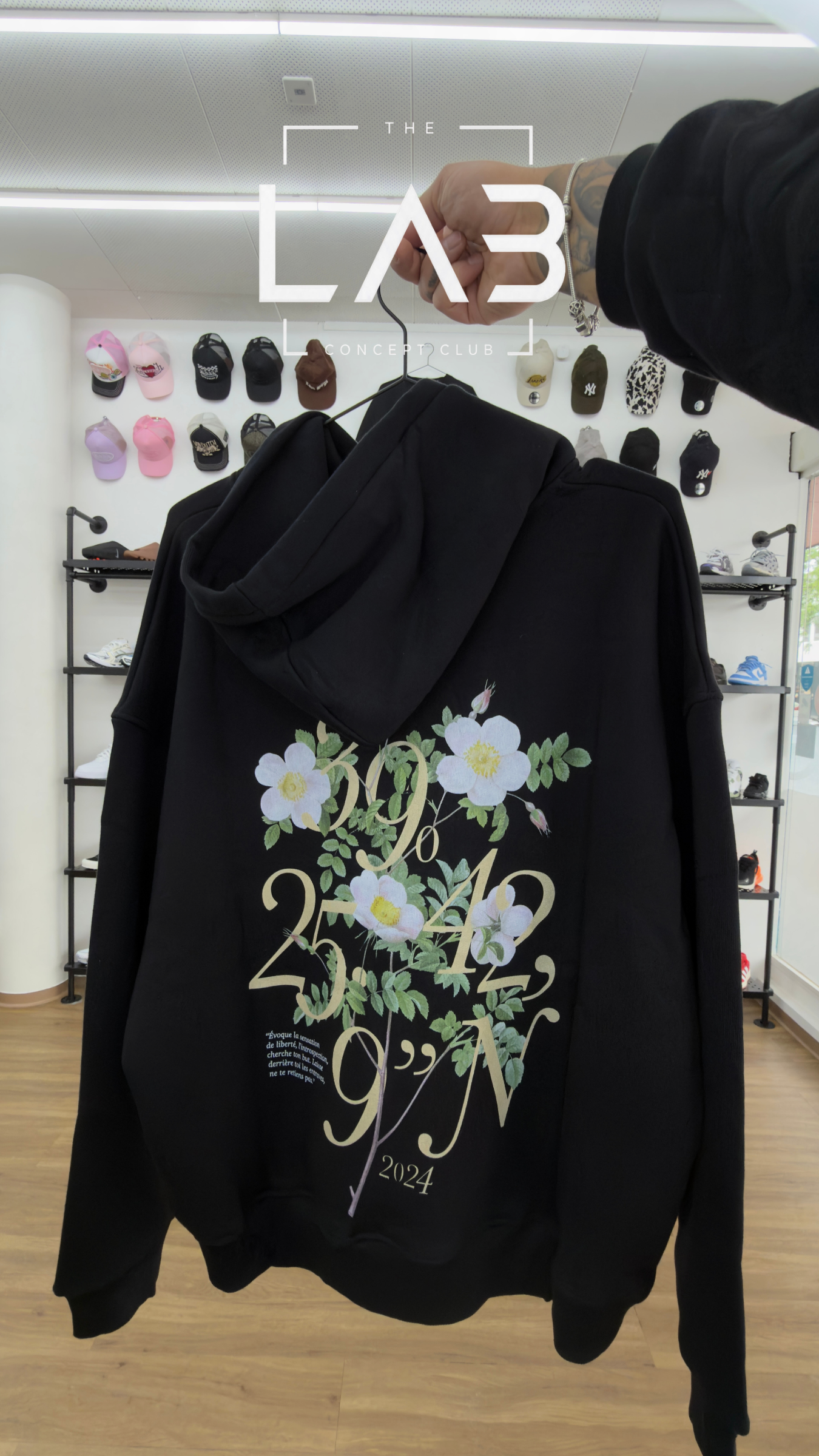 Hoodie BOUQUET COLLECTION ÂME SANS CIBLE