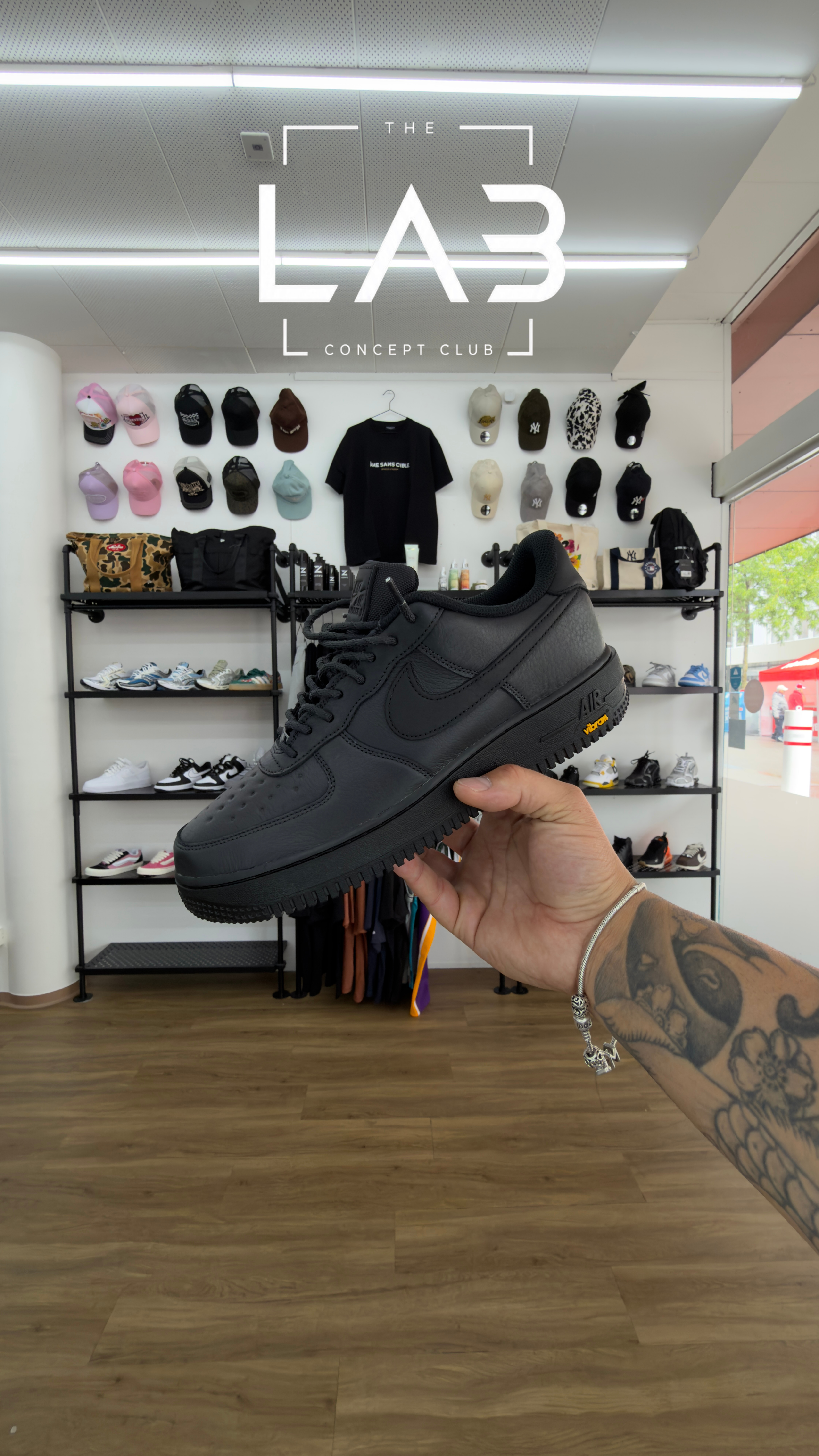 Nike Air Force 1 Low Gore-Tex Vibram Black