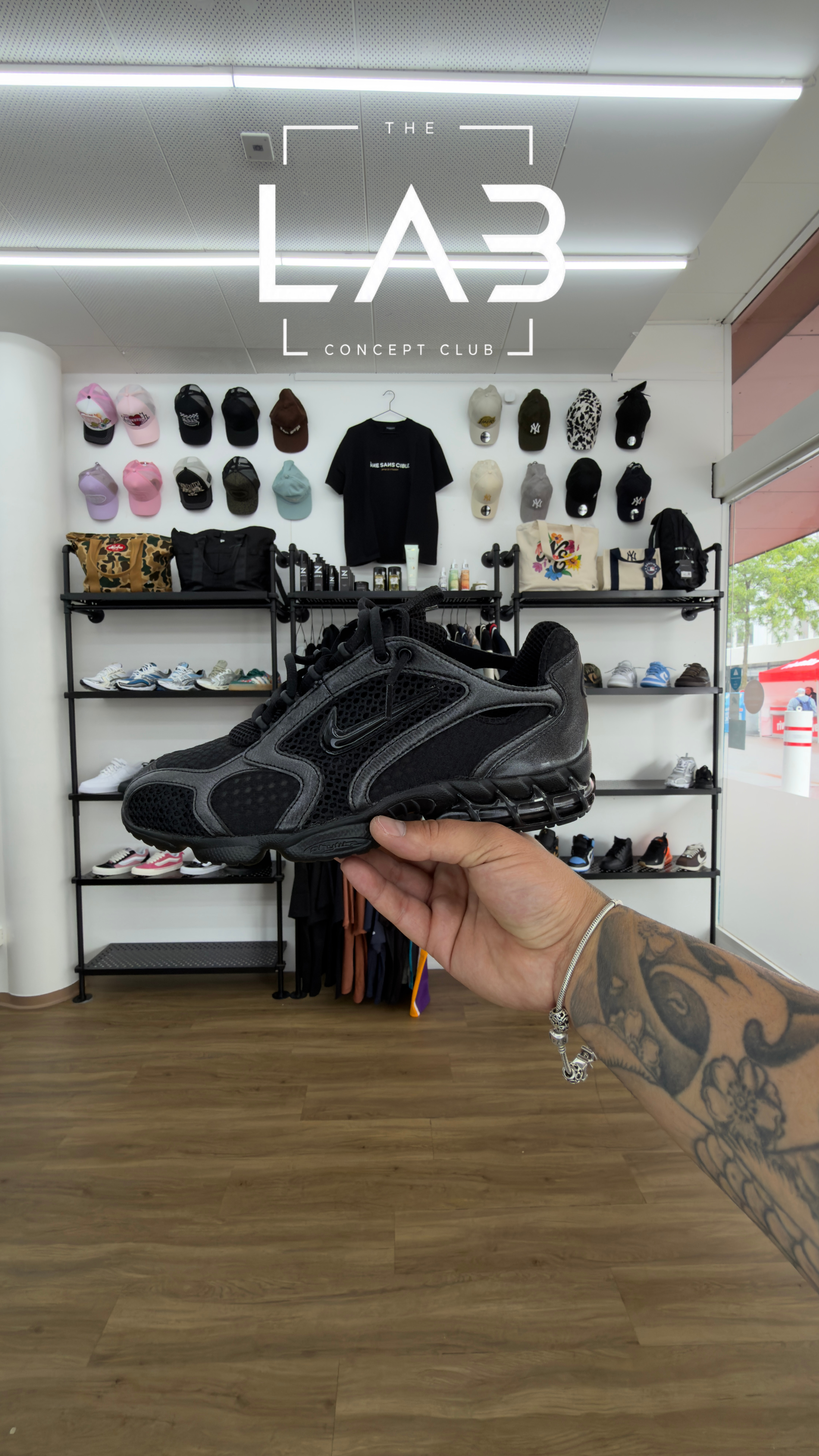 Nike Air Zoom Spiridon Cage 2 Triple Black