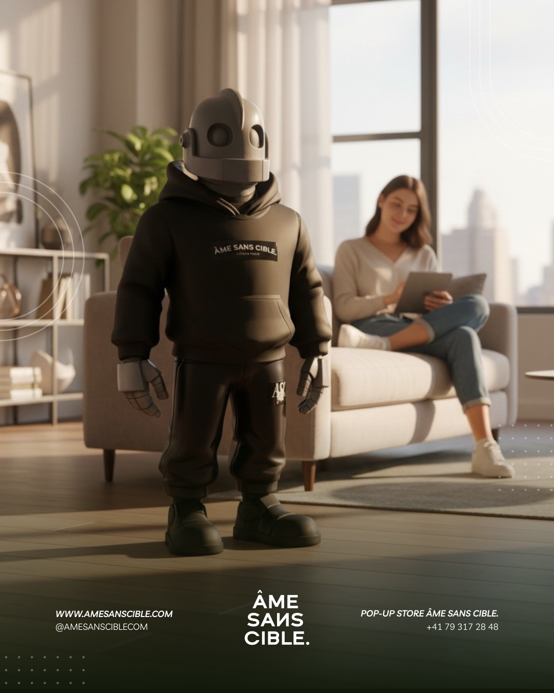 FERØ Mascotte officielle ÂME SANS CIBLE