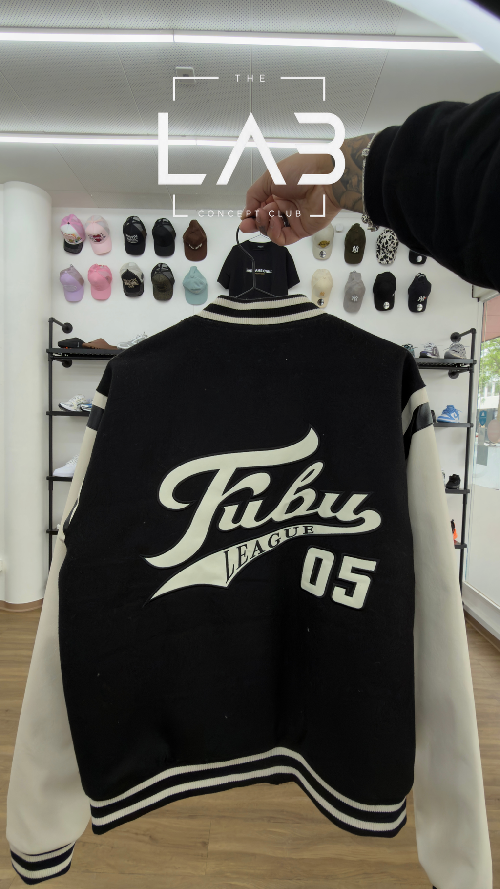 FUBU College Black Off White