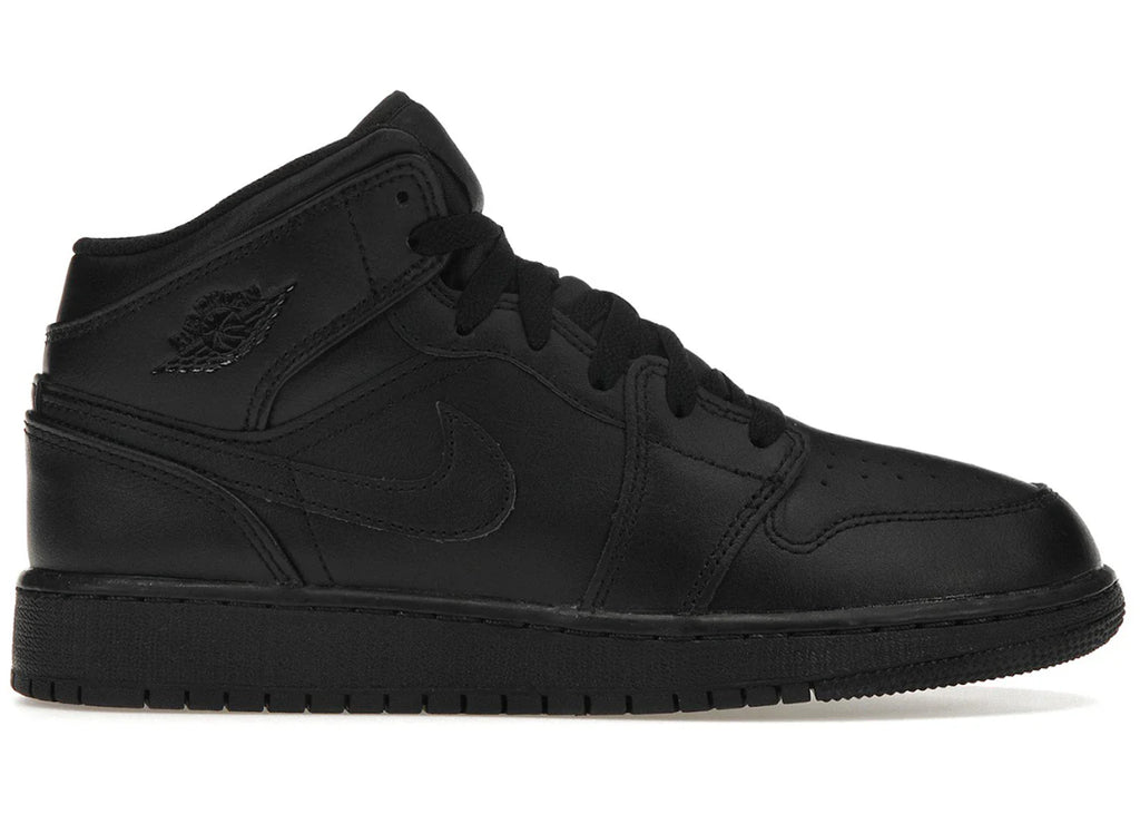 Jordan 1 Mid Triple Black