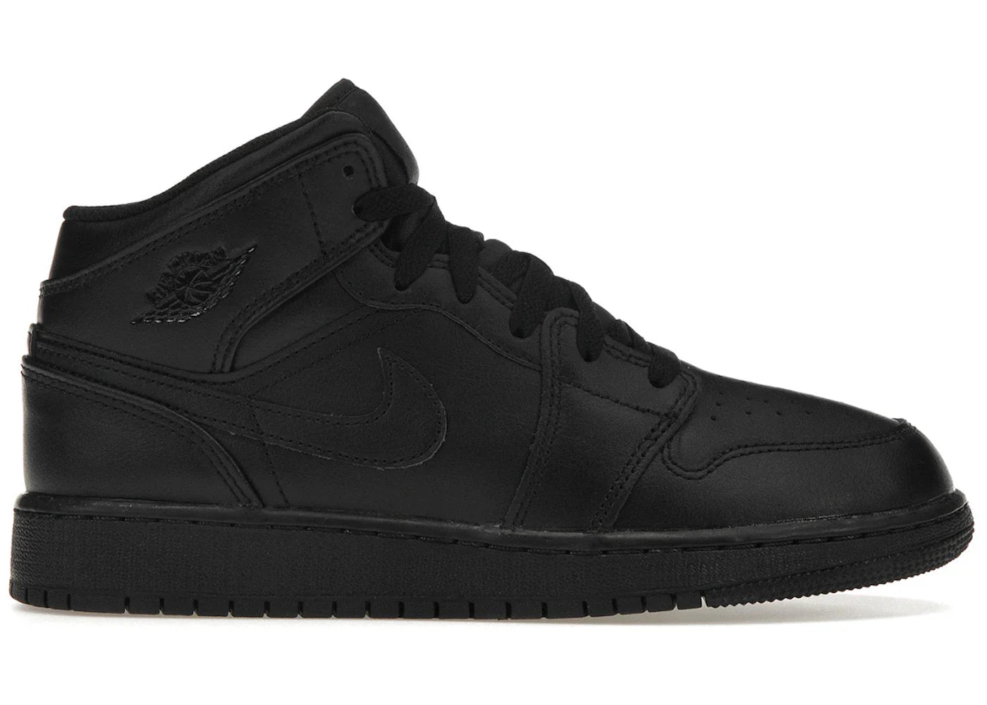 Jordan 1 Mid Triple Black