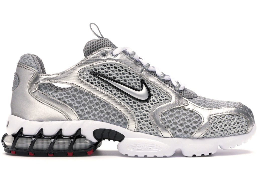 Nike Air Zoom Spiridon Cage 2 Prata Metálico
