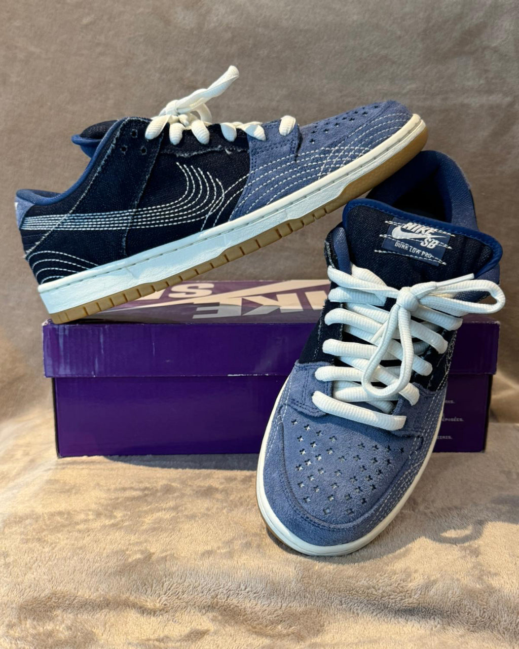 Nike SB Dunk Low Pro PRM “Azul Sashiko”