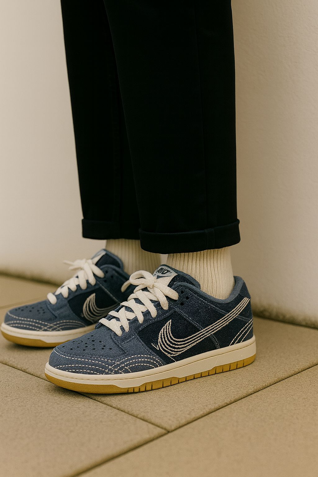 Nike SB Dunk Low Pro PRM “Sashiko Blue”