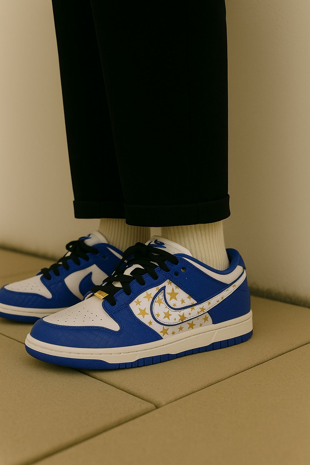 Nike SB Dunk Low Pro PRM “Blue Stars”